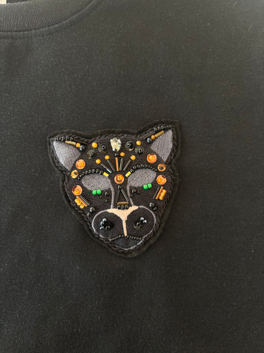 Beaded Jaguar Sweatshirt
