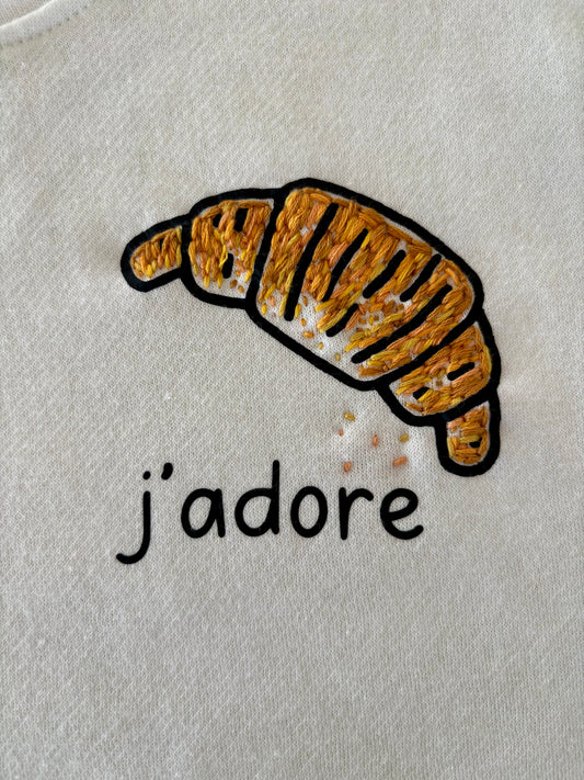 J’adore Croissants Sweatshirt