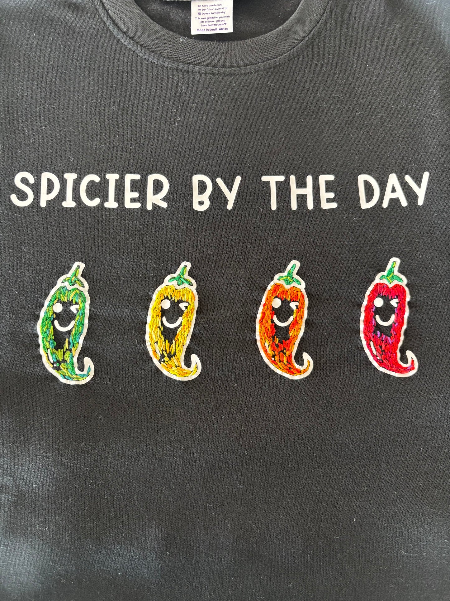 Spicier by the day Sweatshirt