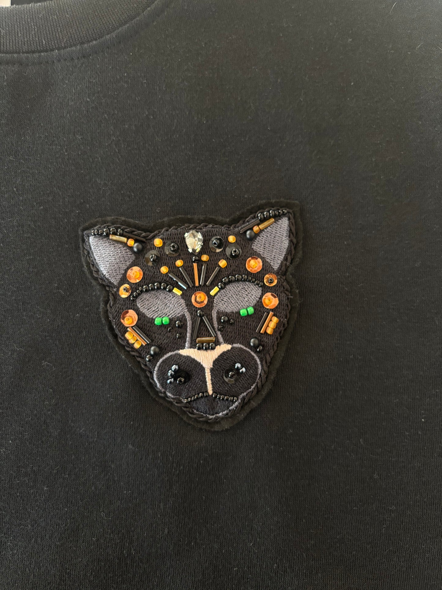 Beaded Jaguar Sweatshirt