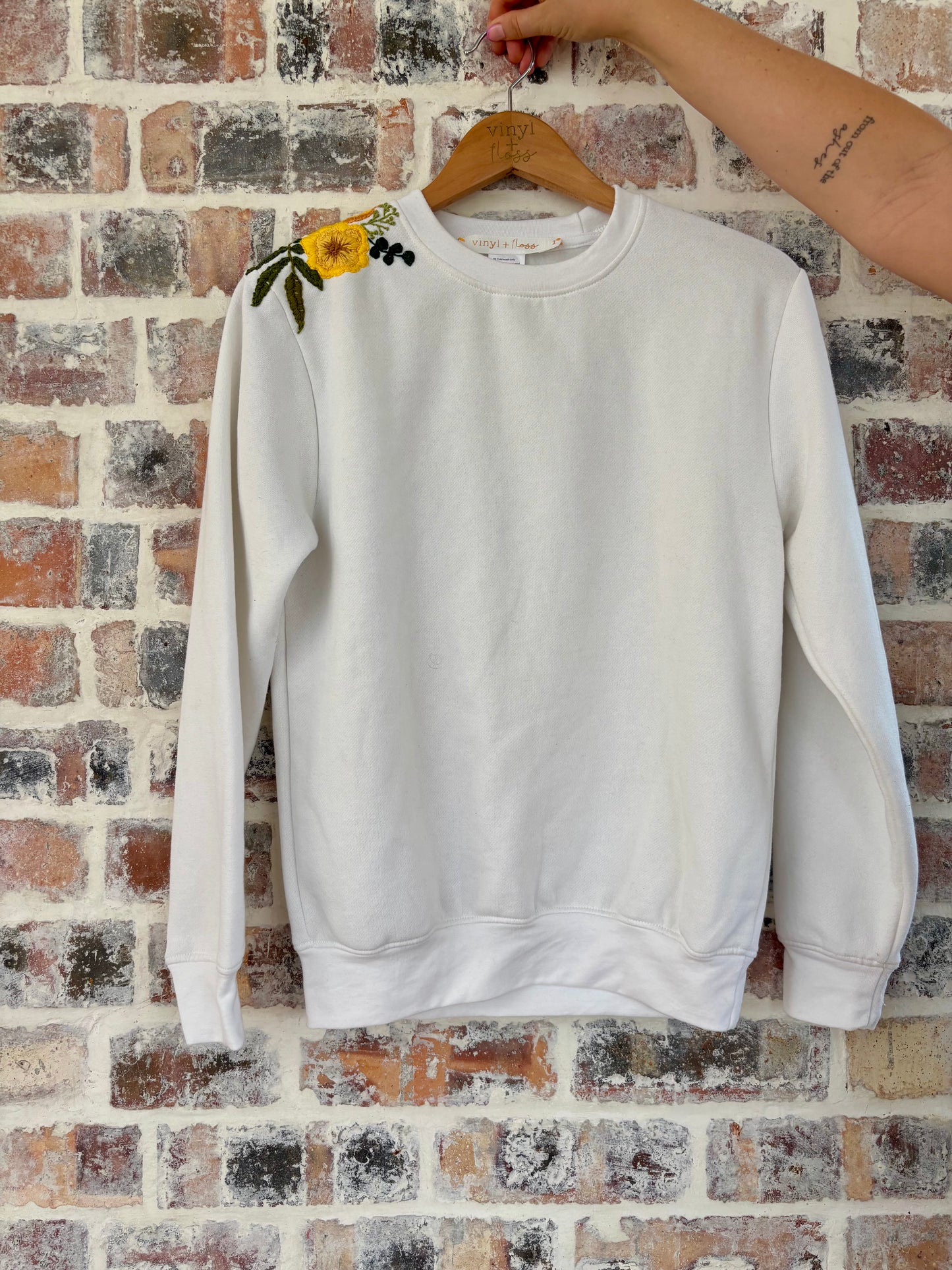 Golden Flowers Sweatshirt