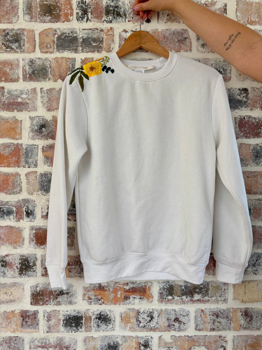 Golden Flowers Sweatshirt