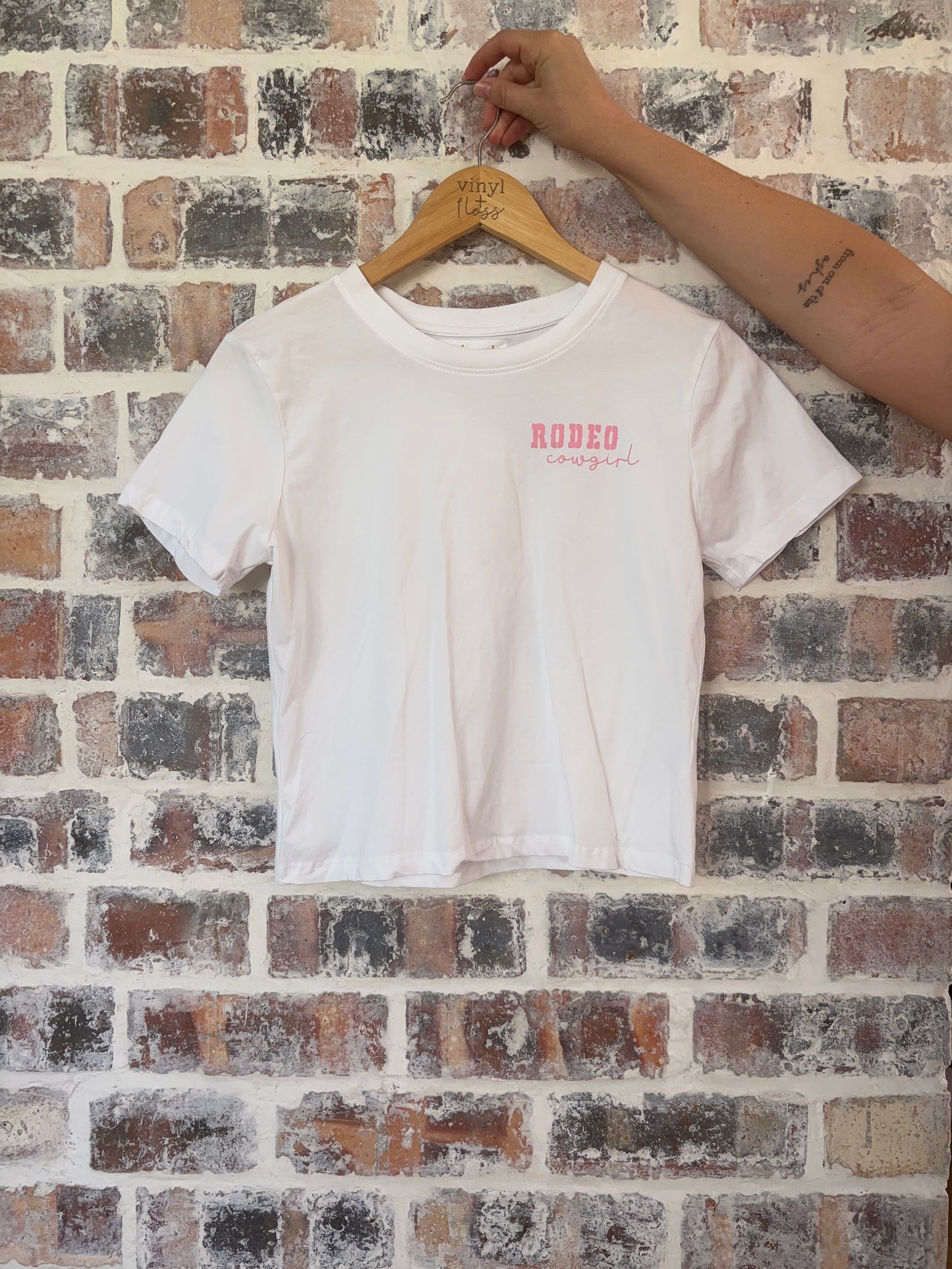 Rodeo Cowgirl Crop T-Shirt