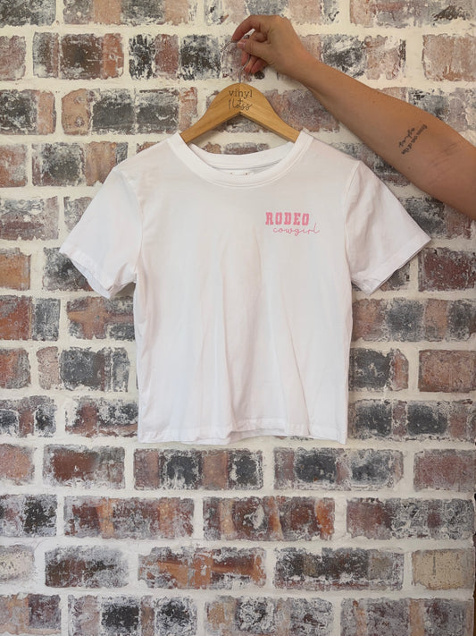Rodeo Cowgirl Crop T-Shirt