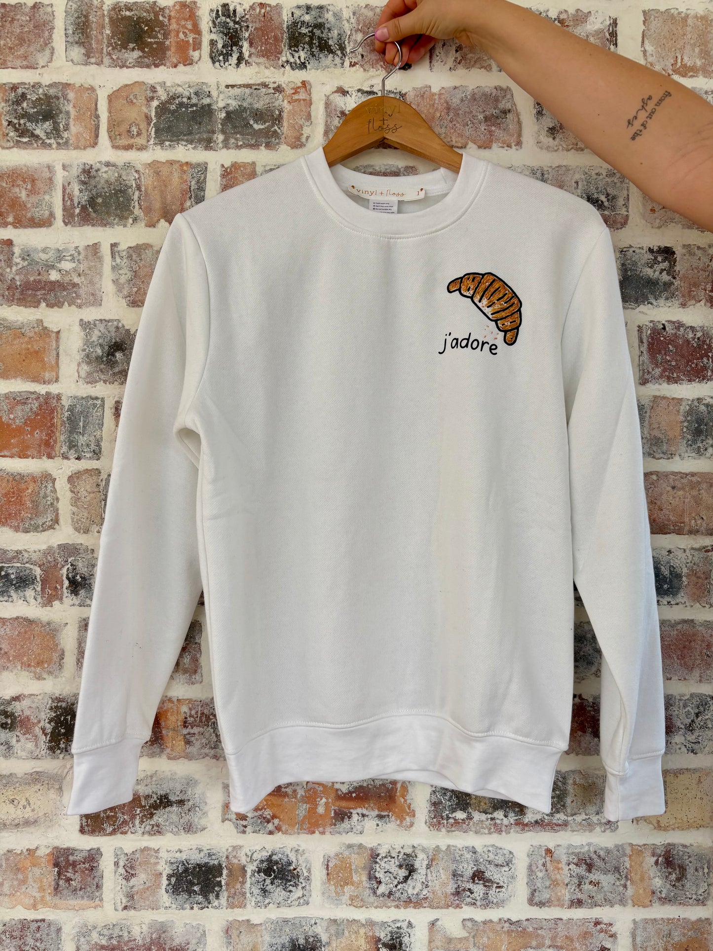 J’adore Croissants Sweatshirt