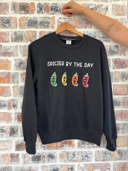 Spicier by the day Sweatshirt