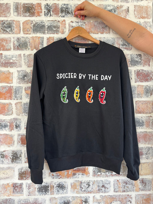Spicier by the day Sweatshirt
