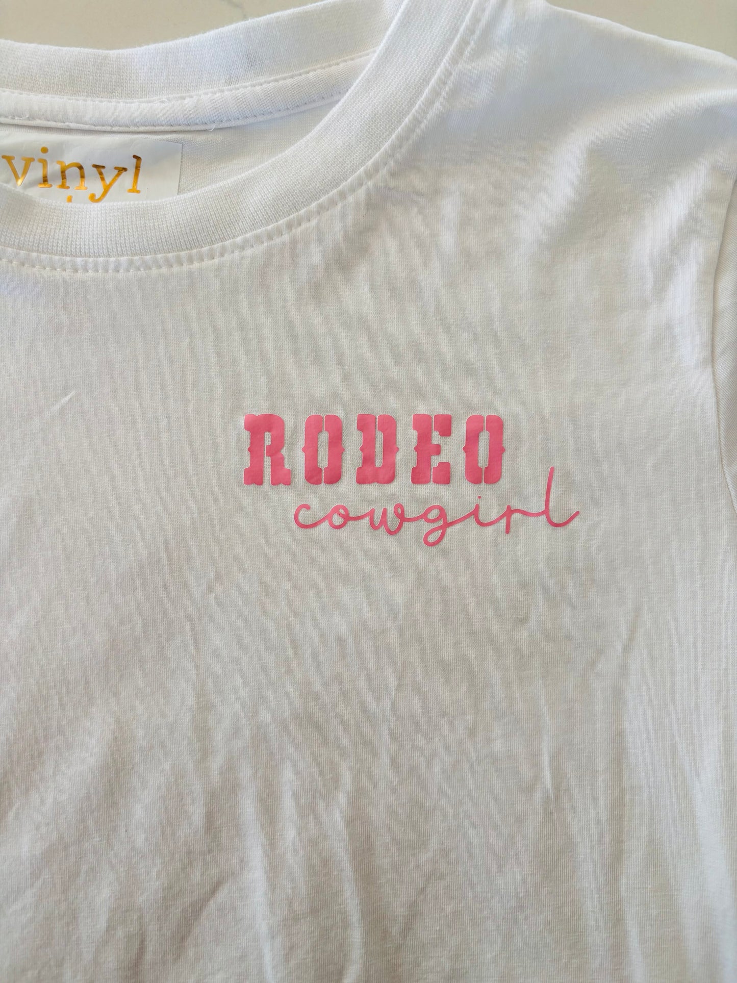 Rodeo Cowgirl Crop T-Shirt