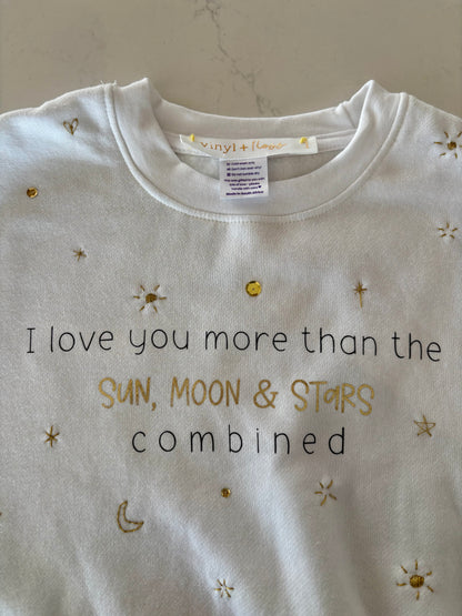 I love you more Sweatshirt