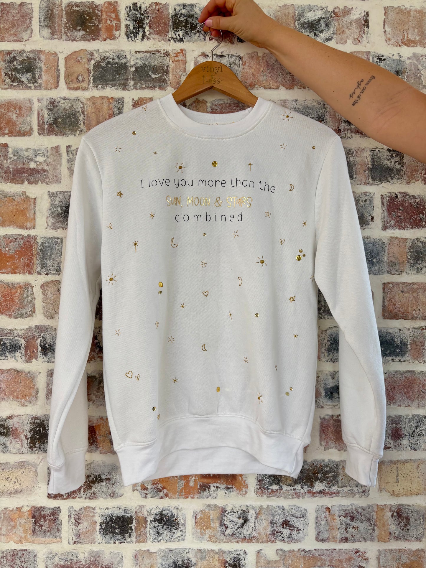 I love you more Sweatshirt