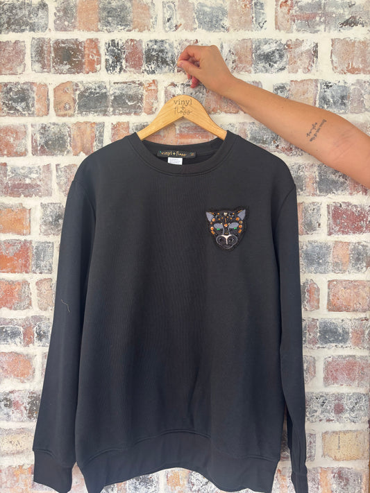 Beaded Jaguar Sweatshirt