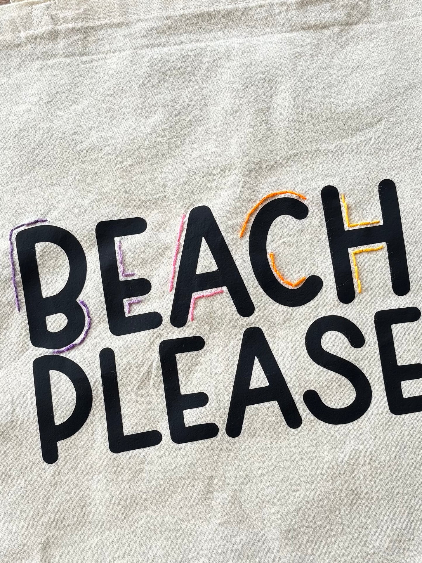 Beach Please Totebag