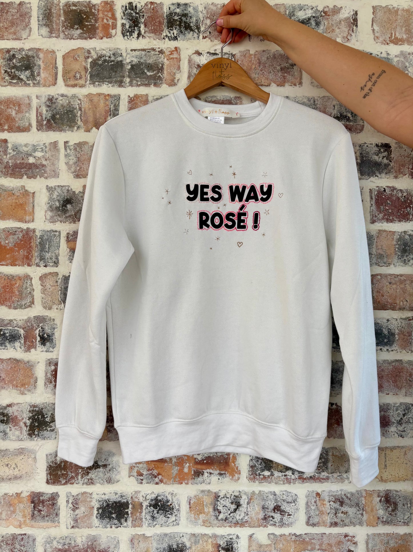Yes Way Rosé Sweatshirt