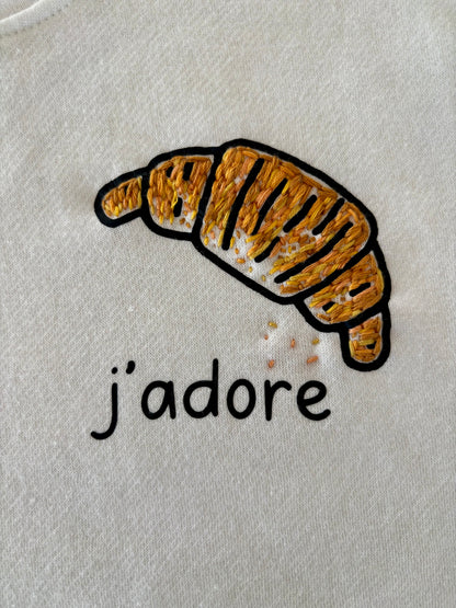 J’adore Croissants Sweatshirt