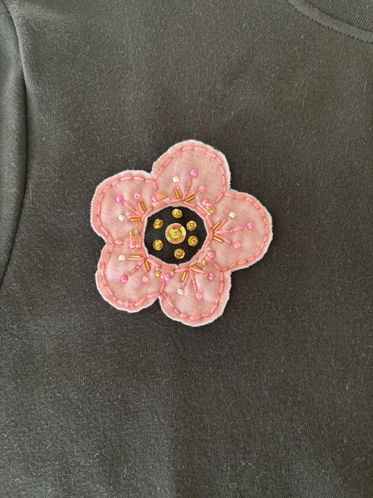Pink Blooms Sweatshirt